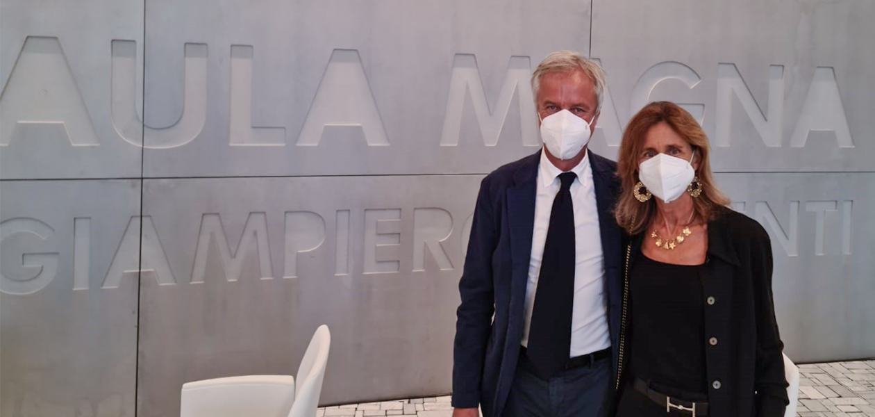 Sergio Mattarella inaugura l’Aula Magna del Politecnico di Milano, dedicata a Giampiero Pesenti