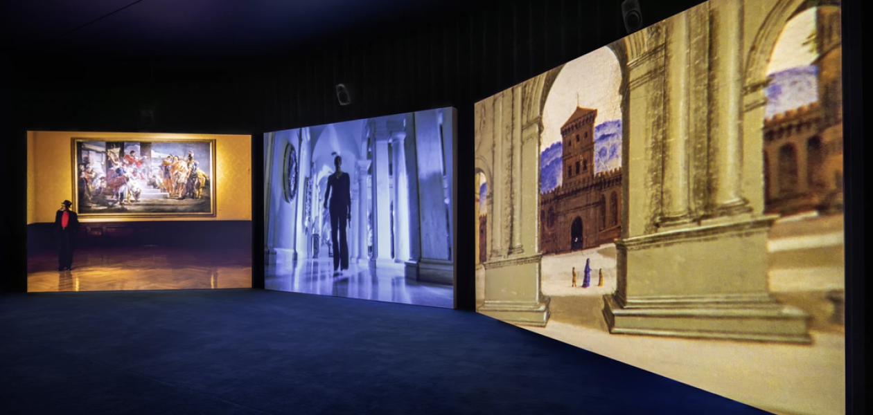 Isaac Julien. Museum Dreams, installation view