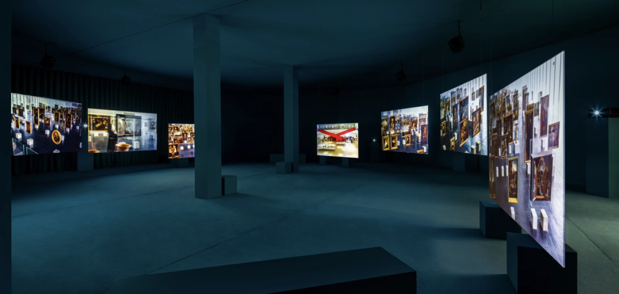 Isaac Julien. Museum Dreams, installation view