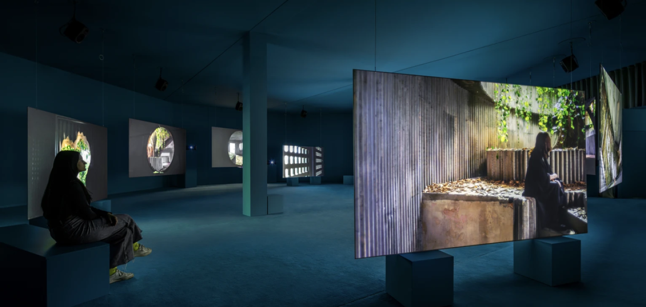 Isaac Julien. Museum Dreams, installation view