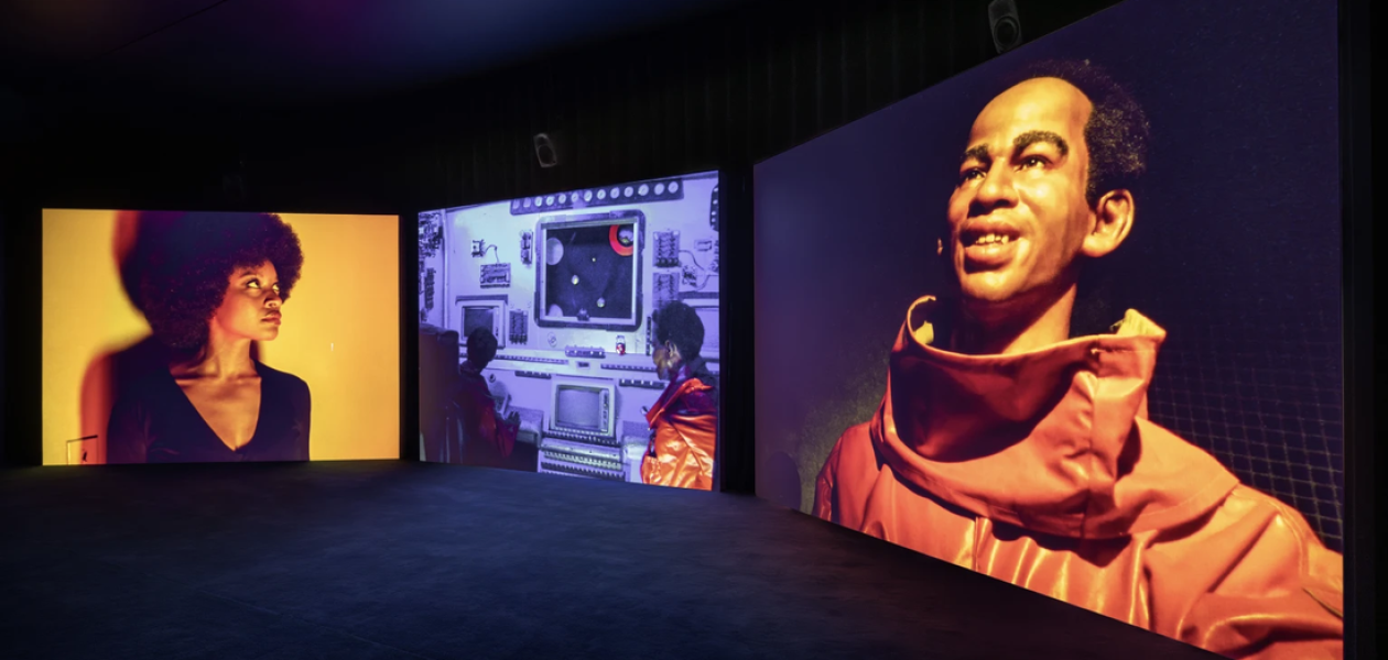 Isaac Julien. Museum Dreams, installation view