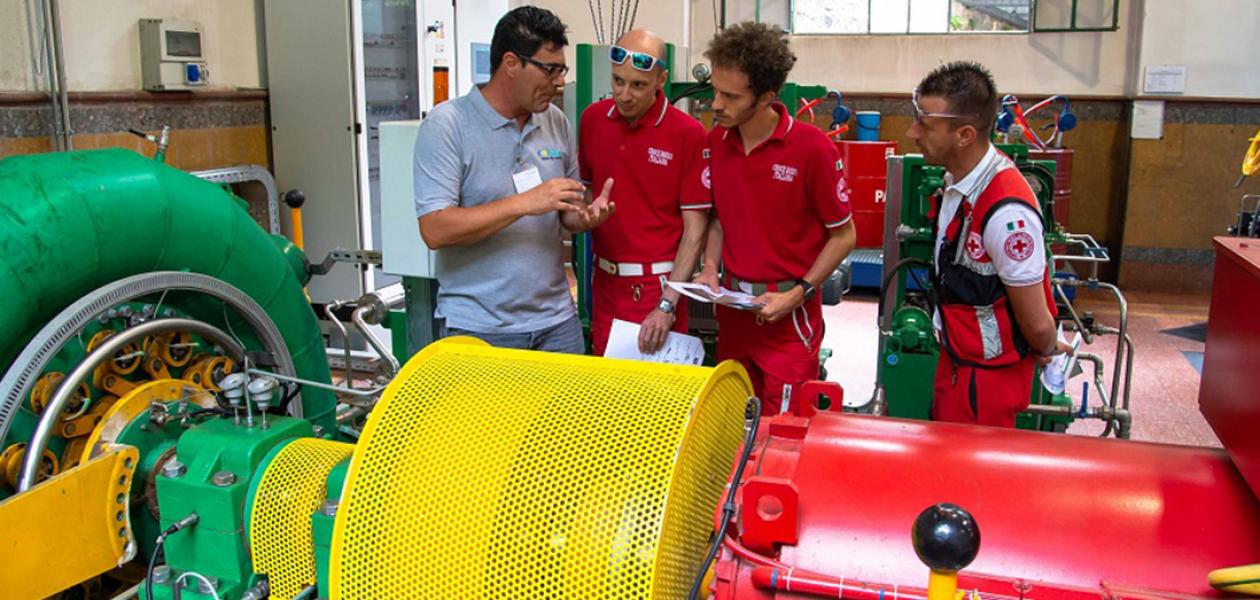 Porte aperte alla centrale idroelettrica di Dezzo di Scalve