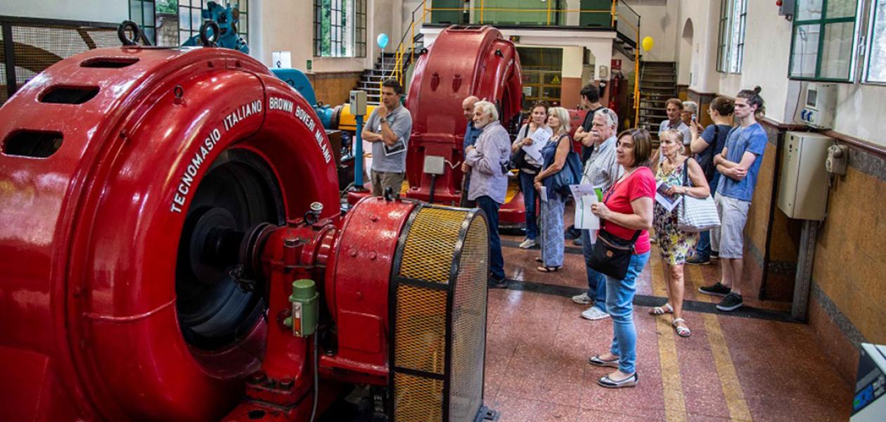 Porte aperte alla centrale idroelettrica di Dezzo di Scalve