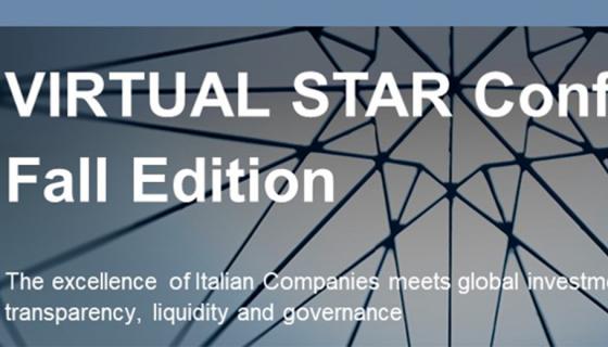 Italmobiliare alla Virtual Star Conference 2020. Top companies. Strict requirements. Exceptional support.