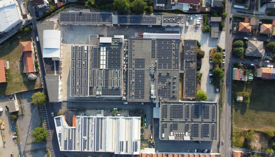 Italgen realizza un impianto fotovoltaico per Sisma Group