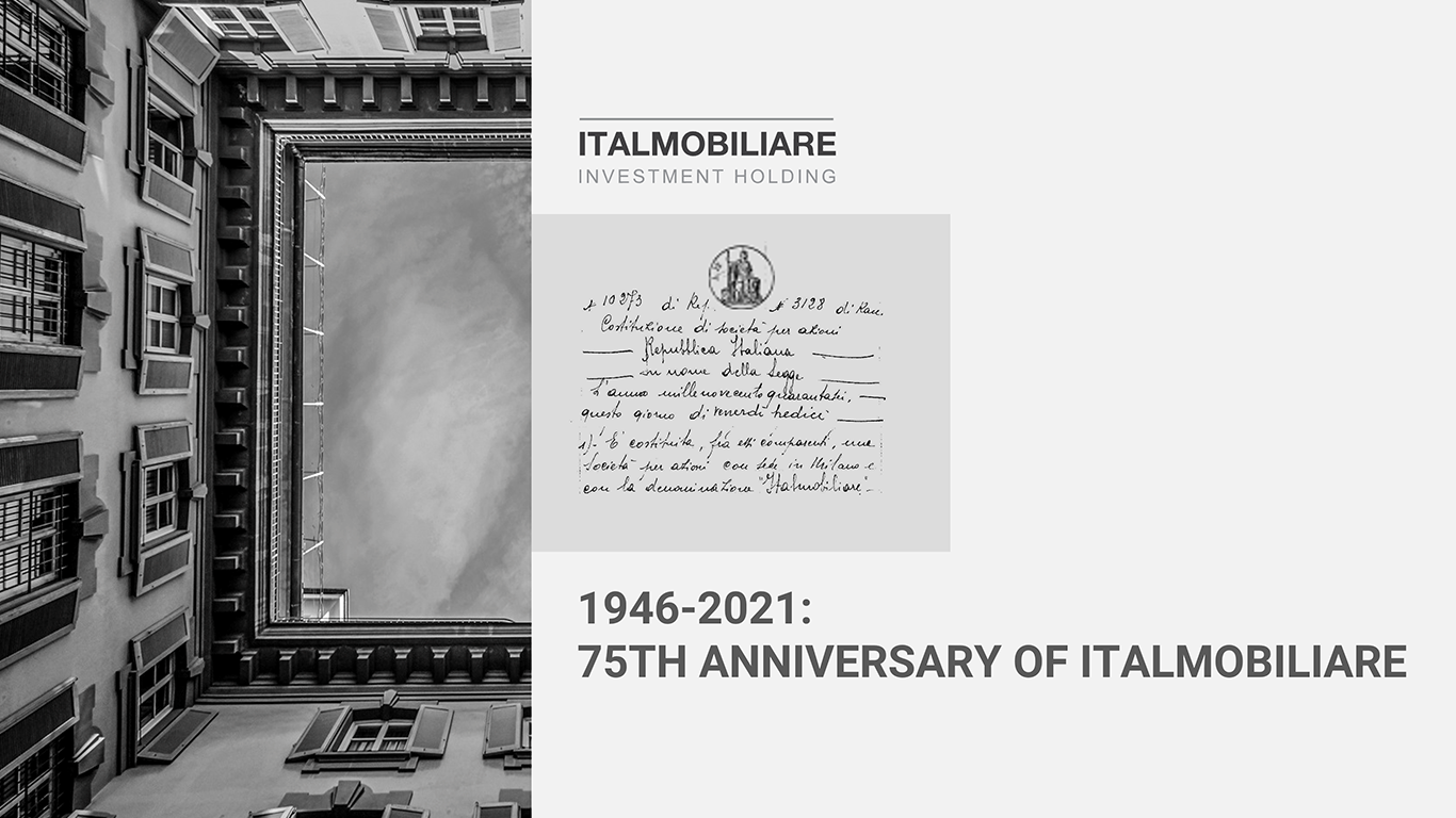 75th anniversary of italmobiliare