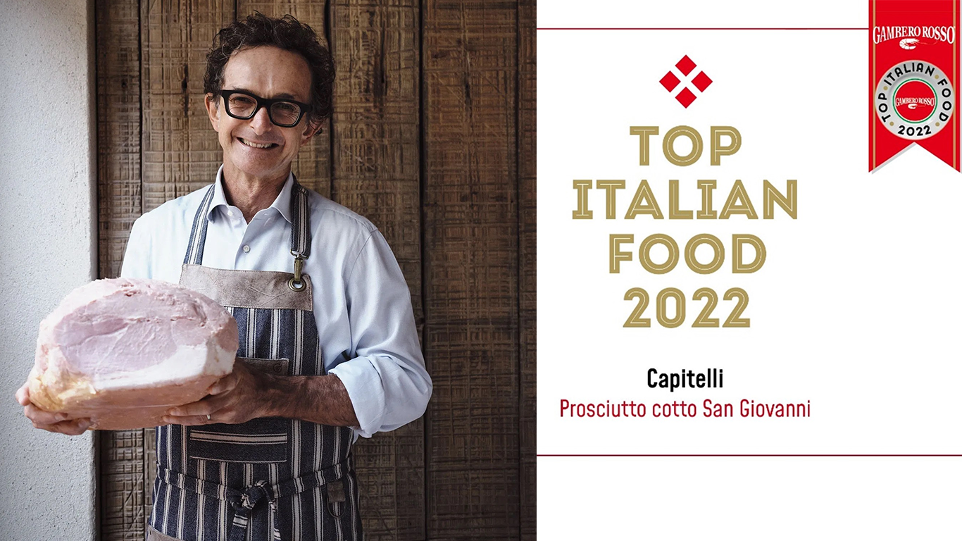 Il cotto San Giovanni di Capitelli è Top Italian Food 2022 di Gambero Rosso