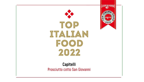 Il cotto San Giovanni di Capitelli è Top Italian Food 2022 di Gambero Rosso